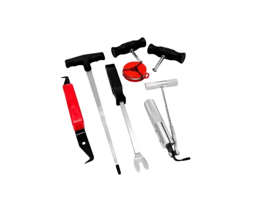 Набор для демонтажа автомобильных стекол 7 предметов 