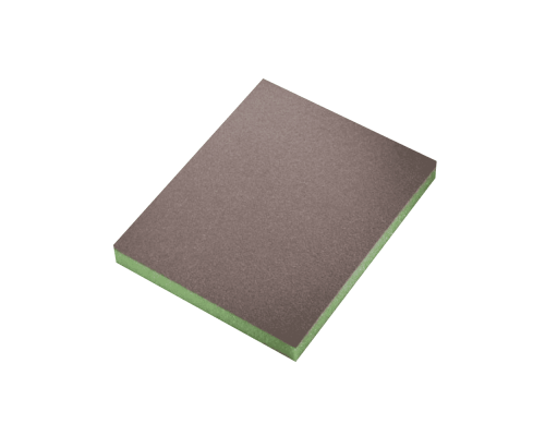 SIA 7983 SIASPONGE FLEX Superfine Губка зеленая абразивная 2-х сторонняя 120х98х13мм