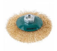 Щетка дисковая гофр. 100 мм / M14 ВОЛАТ (для УШМ, торцевая крацовка)