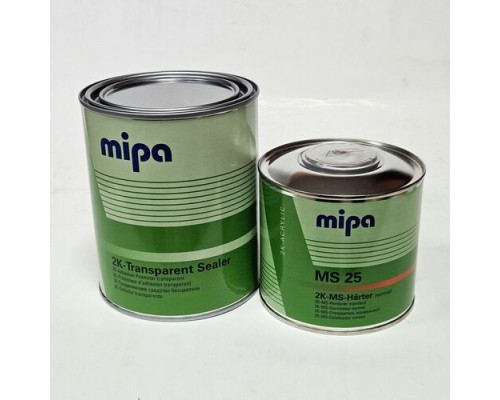 Mipa 2K-Transparent-Sealer Средство соединяющее с отвердителем быстрым MS 10 2K-MS-Harter 1,5л Mipa 2K-Transparent-Sealer Средство соединяющее с отвердителем быстрым MS 10 2K-MS-Harter 1,5л