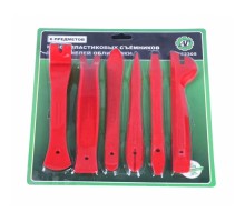 Съемник крепежа обивки пластмассовый (NYLON), набор 6 предметов H-D