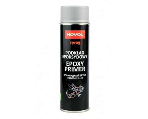 NOVOL SPRAY Epoxy Primer 500 мл — эпоксидный грунт в аэрозоле, серый