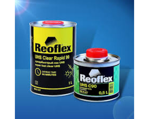 REOFLEX RX C-07 UHS Clear Rapid 90 Акриловый лак быстрый 1л + 0,5л (RX H-07)