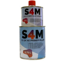 S4M 5:1 2K HS PRIMER FILLER Акриловый грунт-наполнитель серый 0,75 л + 0,15л