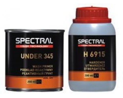 Грунт реактивный SPECTRAL Under 345 двухкомпонентный 0,2л + 0,2л