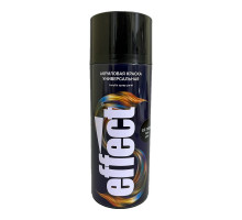 Краска акриловая EFFECT Acrylic Spray Paint RAL 9005 чёрная глянцевая 400 мл, аэрозоль