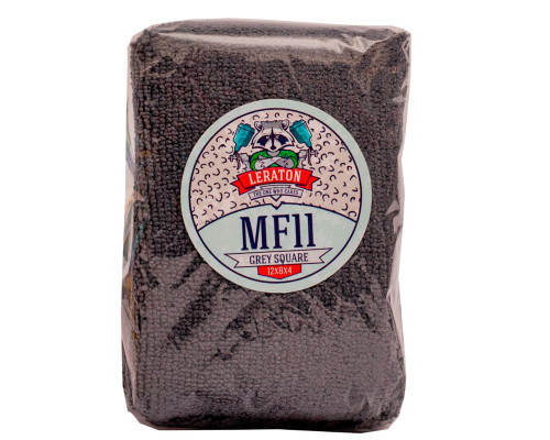 Прямоугольный микрофибровый аппликатор LERATON GREY SQUARE MF11