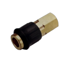 Быстроразъем пневматический с обратным клапаном, внутренняя резьба 1/4 (латунь) H-D