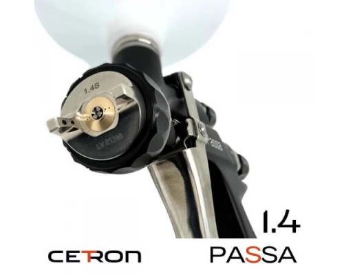 Краскопульт CETRON PASSA LVLP 1.4мм, 770514