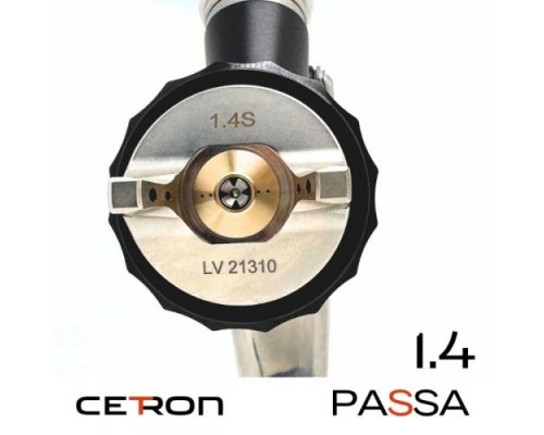 Краскопульт CETRON PASSA LVLP 1.4мм, 770514
