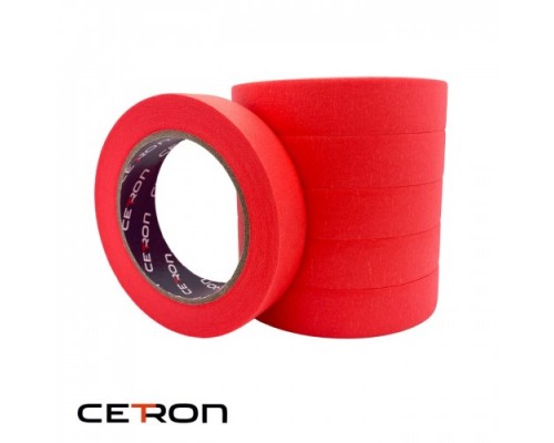 CETRON PRO лента малярная 80°С красная 48мм × 40м