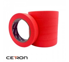 CETRON PRO лента малярная 80°С, 23 мм × 40 м, красная