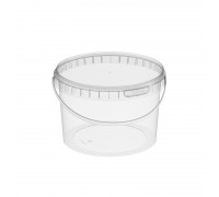 ALLIANSPLAST ведро пластиковое 2 л с крышкой и ручкой