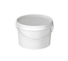 ALLIANSPLAST ведро пластиковое 3,25 л с крышкой и ручкой