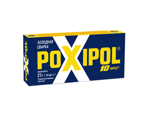 Клей эпоксидный POXIPOL металл 14 мл / 21 г (синяя упаковка)