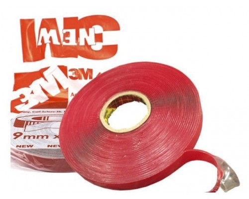 Лента двухсторонняя 3M 8 мм × 5 м прозрачная