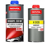 NOVOL NOVAKRYL 530 MAT Матовый акриловый лак 2+1 1л+0,5л (H5120)