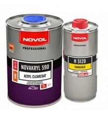 NOVOL NOVAKRYL 590 HS Лак акриловый2+1 1л+0,5л (H5120)