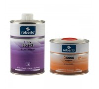ROBERLO UNIX 50 HS Лак бесцветный 1л + 0,5л (G5005)