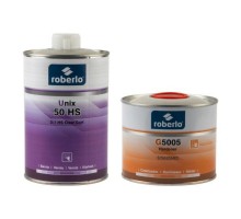 ROBERLO UNIX 50 HS Лак бесцветный 1л + 0,5л (G5005)