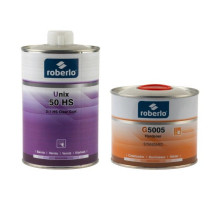 ROBERLO UNIX 50 HS Лак бесцветный 1л + 0,5л (G5005)