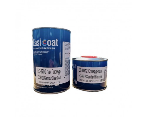 EASICOAT EC-8700 Glamour лак акриловый премиум 1л + 0,5л отвердитель