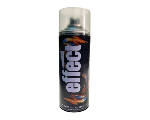 Лак акриловый глянцевый EFFECT Acrylic Spray Clearcoat Gloss 400 мл, аэрозоль
