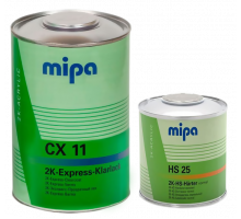 Mipa CX 11 2K экспресс-лак с отвердителем HS 25 1,5л