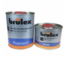 Brulex 2K-HS Premium Прозрачный Лак + Standard 2000 Отвердитель