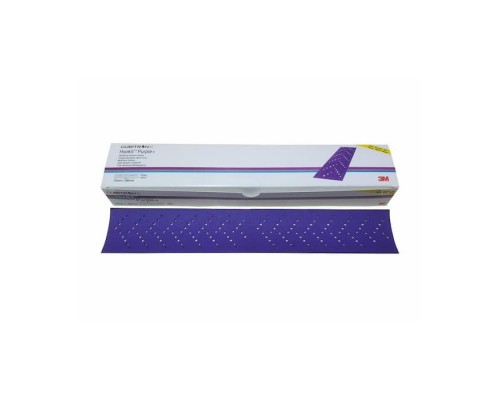 3M 737U Cubitron II Hookit Purple+ Полоска абразивная 70мм x 396мм P80-400 (120)