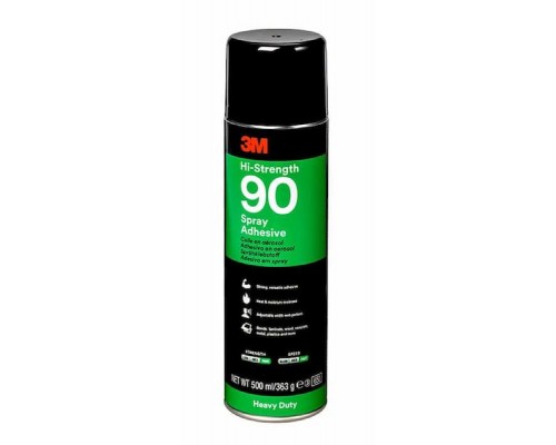 3M Hi-Strength 90 Contact Adhesive Высокопрочный аэрозольный клей 500мл