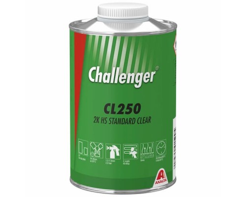 CHALLENGER CL250 HS Лак акриловый 1л + 0,5л (CL640)