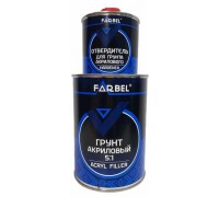 FARBEL Грунт акриловый 5:1 0,75л + 0,15л (Чёрный)