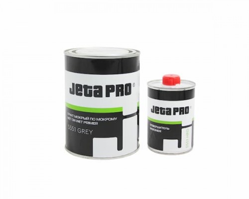 JETA PRO 5551 2К 3:1 Грунт мокрый по мокрому 0,75л + 0,25л (Чёрный)