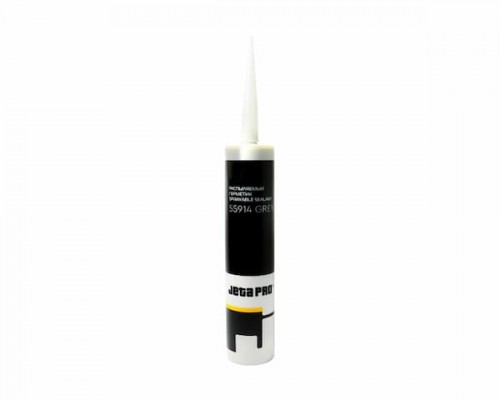 JETA PRO 55914 SPRAYABLE SEALANT Гибридный распыляемый полимерный герметик 290мл (Бежевый)