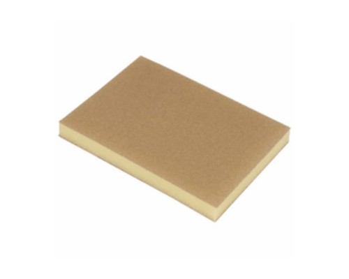 KOVAX Двухсторонняя губка 123х98х13мм (P280 (BEIGE MICROFINE))