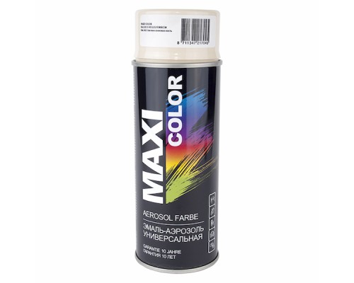 MAXICOLOR Аэрозольная эмаль 400мл (RAL 6018 Жёлто-зелёный)