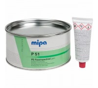 MIPA P51 PE-Faserspachtel Шпатлевка стекловолокнистая зеленая 1,8кг