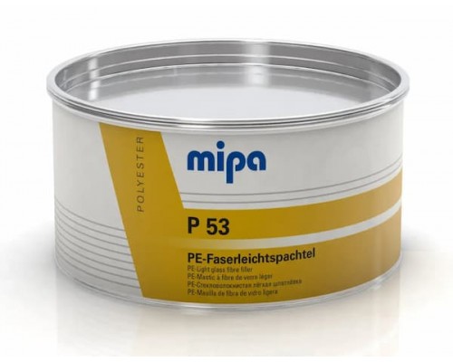 MIPA P53 PE-Faserleichspachtel Шпатлевка стекловолокнистая легкая 1,8кг