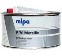 MIPA P70 Metallic PE-Fullspachtel Шпатлевка с алюминиевым наполнителем 2кг