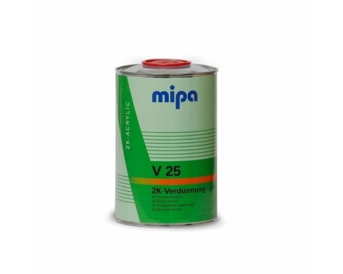 MIPA Thinner normal V25 Разбавитель акриловый 1л