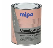 MIPA Unterbodenschutz Битумная защита дна кузова под кисть чёрная 1л