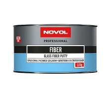 NOVOL FIBER Шпатлёвка со стекловолокном 1.8кг