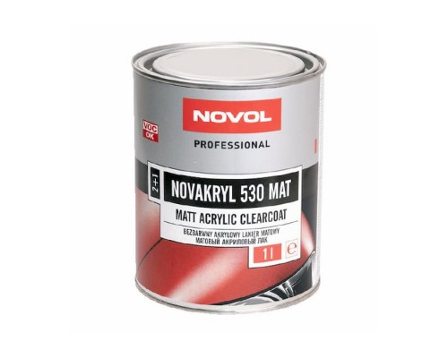 NOVOL NOVAKRYL 530 MAT Матовый акриловый лак 2+1 1л+0,5л (H5120)