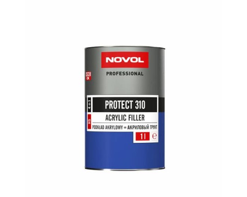 NOVOL PROTECT 310 4+1 (HS) Грунт акриловый 1л + 0.25л (H 5520) (Белый)