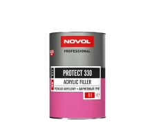 NOVOL PROTECT 330 5+1 (MS) Грунт акриловый 1л + 0.2л (H 5520) (Чёрный)