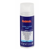 RANAL ACRYL CLEAR COAT Бесцветный лак аэрозоль 400мл (Глянцевый)