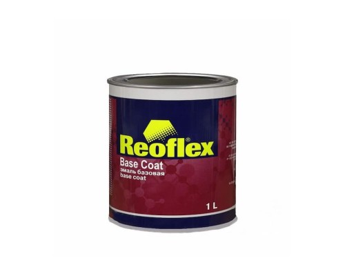 REOFLEX Base Coat Эмаль базовая 1л (SUPER BLACK)