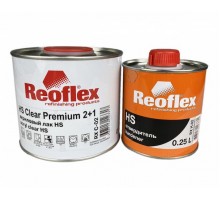 REOFLEX RX C-02 HS Clear Premium Акриловый лак 0.5л + 0,25л (RX H-02)