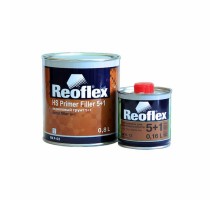 REOFLEX RX F-03 Primer Filler HS 5+1 Грунт акриловый 0,8л + 0,16л (RX H-13/01) (Чёрный)